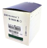 Aguja hipodérmica Microlance 21 g x 1 1/2" 0,8 x 40 mm.