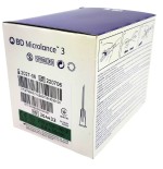 Aguja hipodérmica Microlance 21 g x 2" 0,8 x 50 mm.