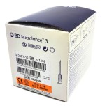 Aguja hipodérmica Microlance 25 g x 5/8 0.5 x 16mm.