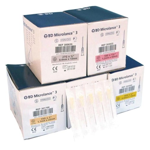 Agujas Hipodérmicas MICROLANCE.