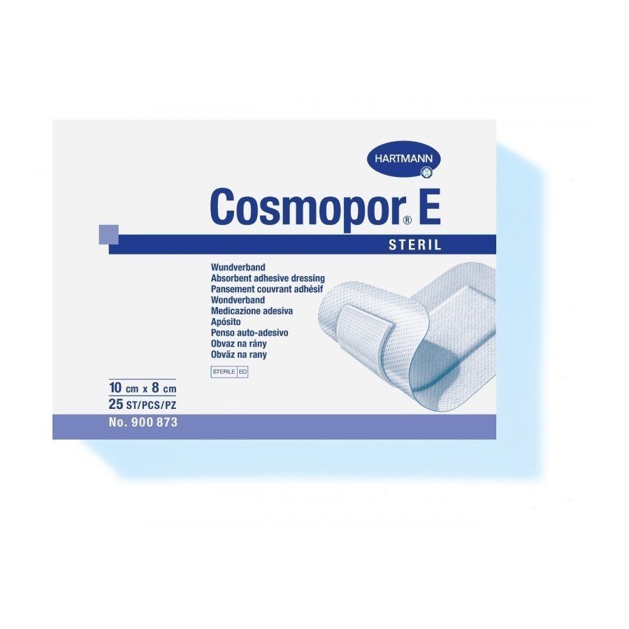Apósito adhesivo con compresa central Cosmopor-E.
