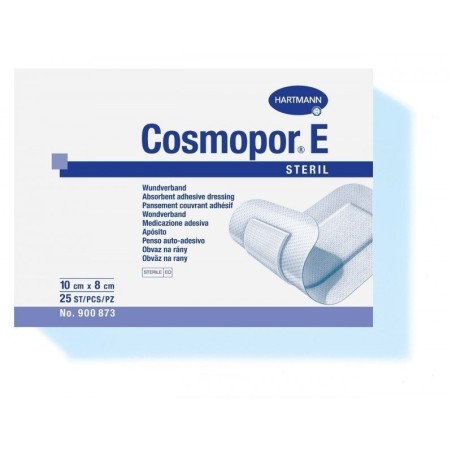 Apósito adhesivo con compresa central Cosmopor-E.