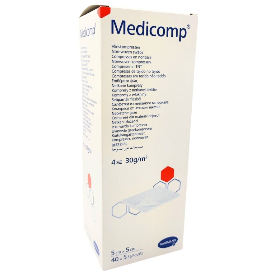 Gasas estériles TNT Medicomp 5cm