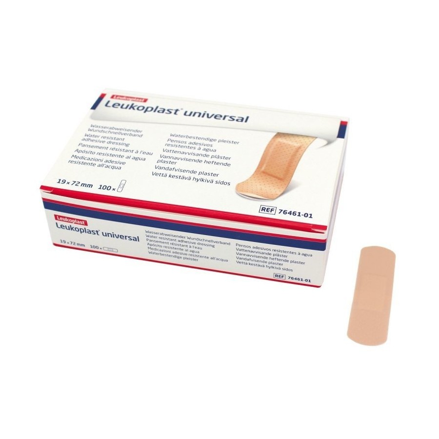 Tirita Rectangular Leukoplast Elastic 19x75 mm