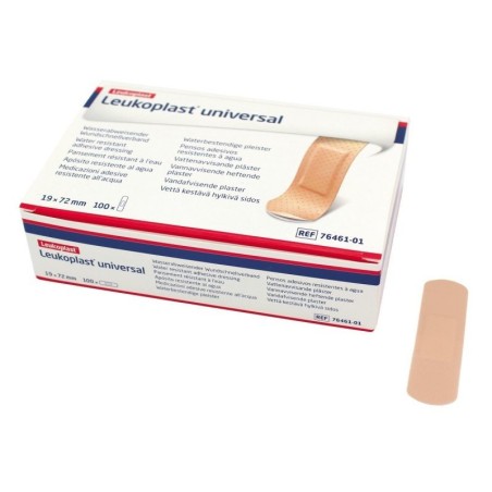 Tirita Rectangular Leukoplast Elastic 19x75 mm