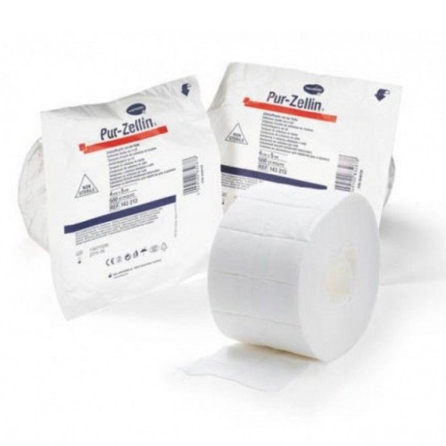 Pur-Zellin® apósito celulosa precortada 5x4cm 500 u