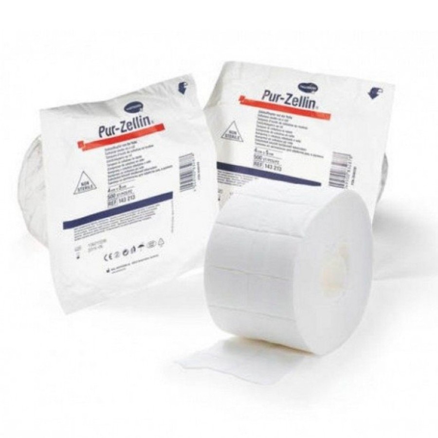 Pur-Zellin® apósito celulosa precortada 5x4cm 500 u