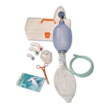 Equipo reanimación para adulto de PVC