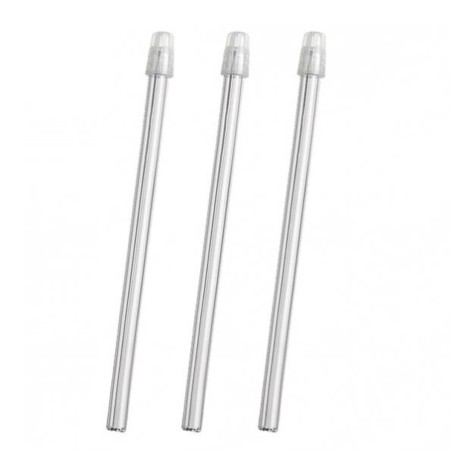 Eyector de saliva tranparente