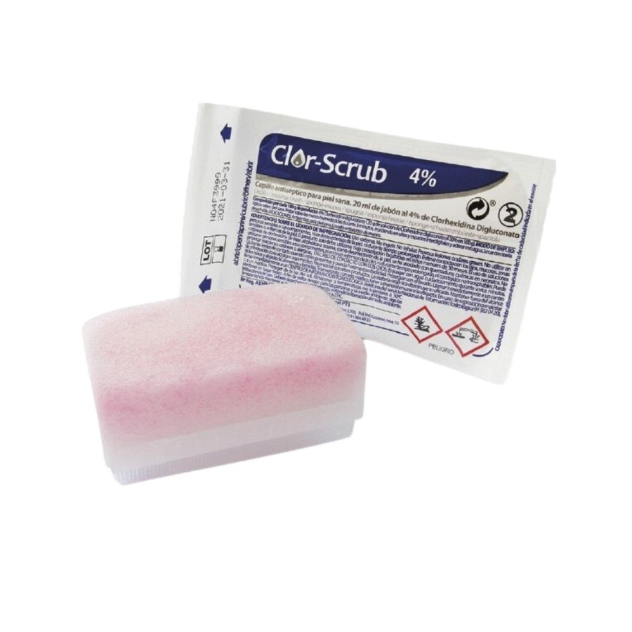 Cepillo impregnado jabón Clorhexidina 4%