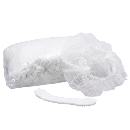 Gorro circular plegado blanco