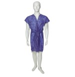 Kimono PP sin mangas azul