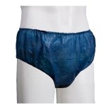 Slip caballero azul desechable