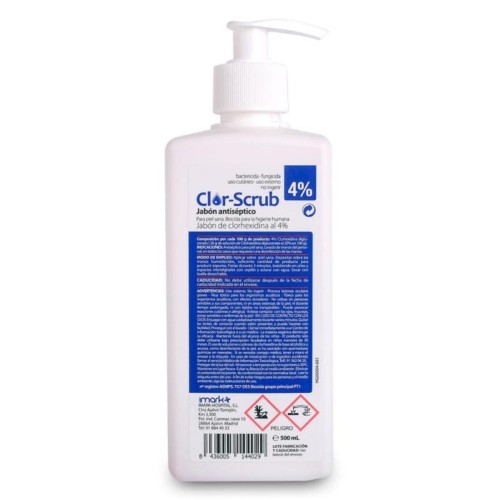 Jabón antiséptico Clorhexidina CLOR-SCRUB