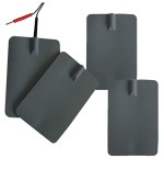 Electrodo Flexible de Caucho 8 x 12 cm