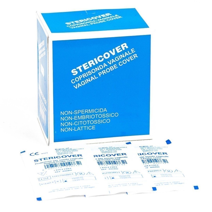 Funda Stericover LIBRE DE LÁTEX ESTÉRIL para sonda ecográfica (Caja 50 uds)