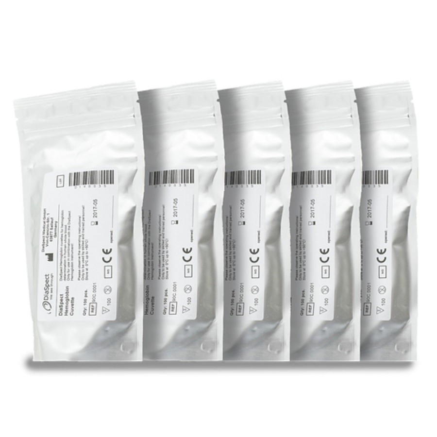 Analizador Hemogl. Diaspect TM - Bolsa 100 uds.