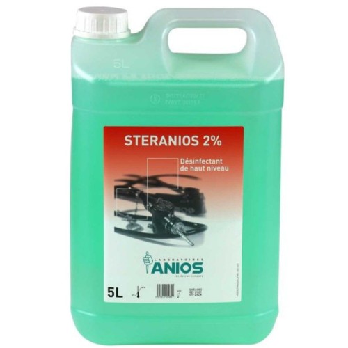 Detergente Esterilizador de Instrumental Steranios 2% 5 Litros