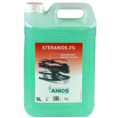 Detergente Esterilizador de Instrumental Steranios 2% 5 Litros