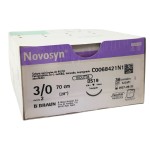 Sutura Novosyn Violet 3/0 DS19 (3/8) 70cm- 36 uds