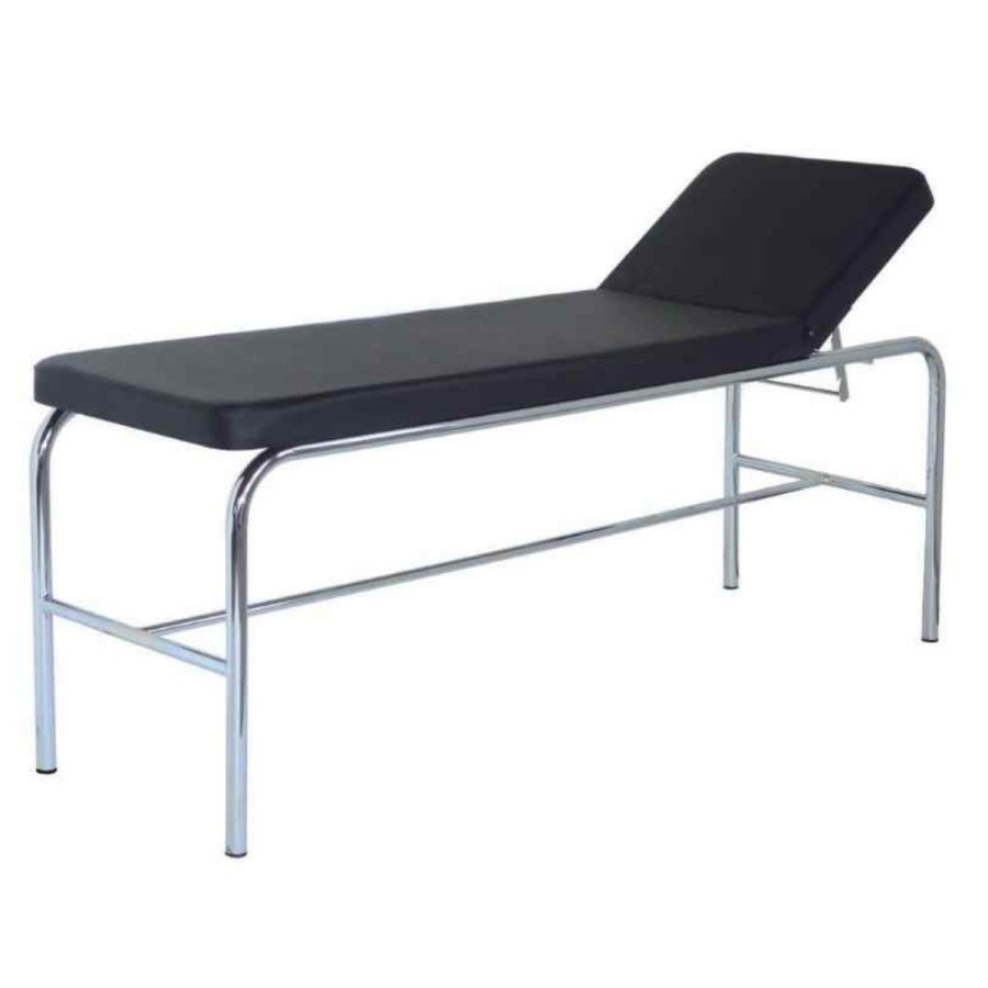 Camilla de acero blanca de acero pintado. Entrega 24/48 horas.