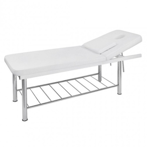 Camilla fija de 2 cuerpos con estructura cromada ILIM