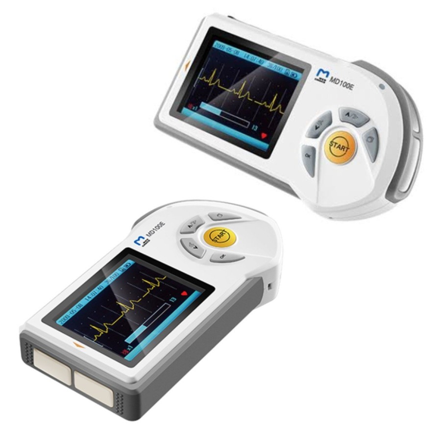 Monitor de ECG de mano MD100E.