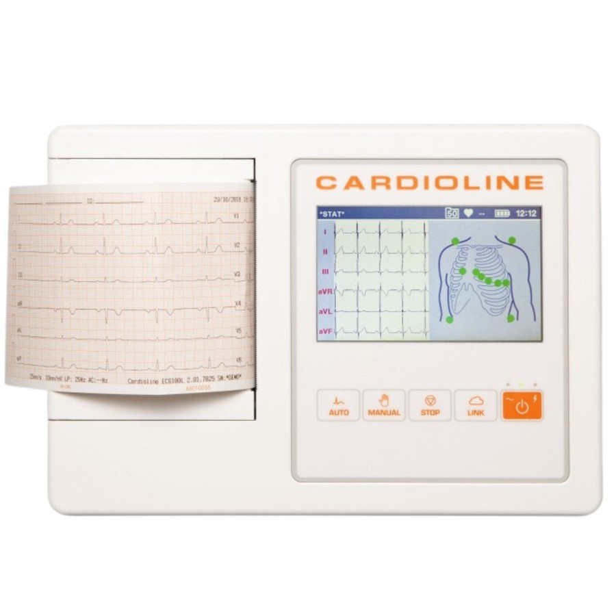 Electrocardiógrafo Cardioline ECG100L. 3 canales