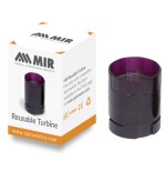 Turbina reusable con malla.