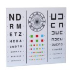 Lámina Optotipo Adulto Wecker