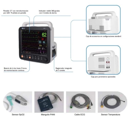 Monitor de signos vitales - K12