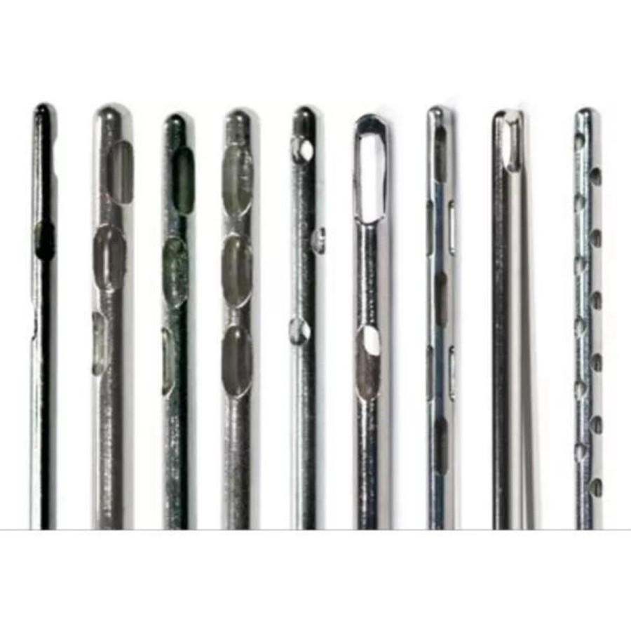 Cánula de Lipo-aspiración desechable.  Disponibles a excelente precio.