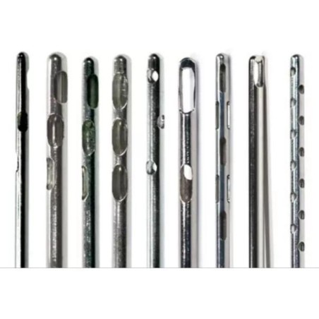 Cánula de Lipo-aspiración desechable.  Disponibles a excelente precio.