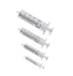 Jeringa NIRPO 2  cuerpos. Disponible en 5ml, 10ml, 20ml.