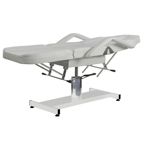 Camilla Hidráulica de Estética Ment Blanca.