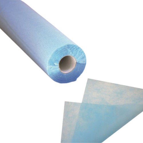 Papel camilla polipropileno TNT con precorte. 80M 6 rollos.