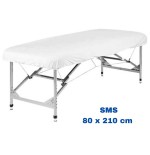 Sábana ajustable blanca SMS