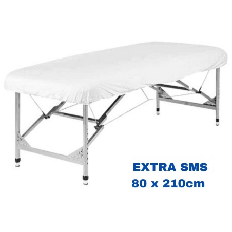 Sábana desechable  ajustable EXTRA para camillas en polipropileno