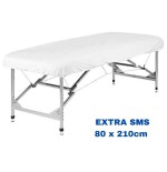 Sábana desechable  ajustable EXTRA para camillas en polipropileno