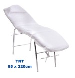 Sábana desechable para camillas ajustable blanca 95x220 cm 20g pp.
