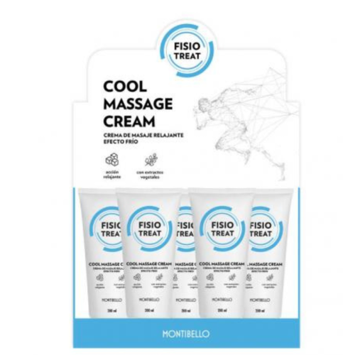 Crema masaje frío Fisiotreat Montibello 200 ml. Expositor