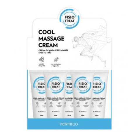 Crema masaje frío Fisiotreat Montibello 200 ml. Expositor