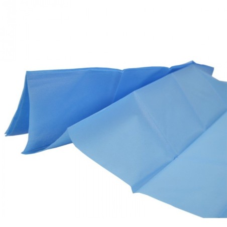 Paño estéril azul 2 capas.