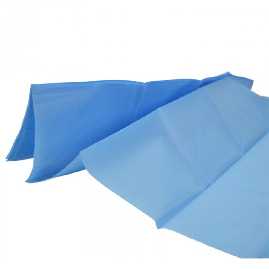 Paño estéril azul 2 capas.