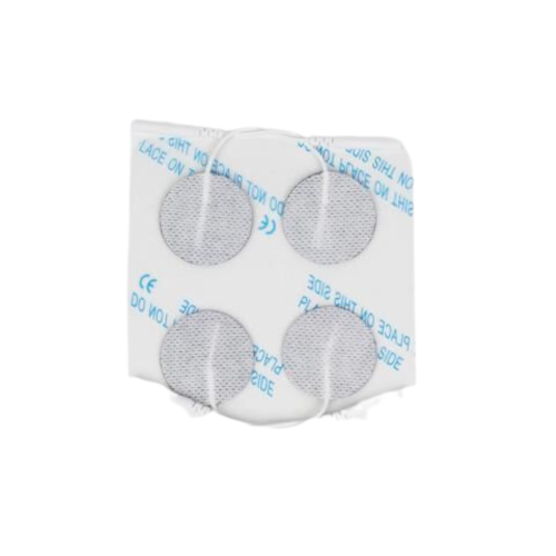 Electrodos Autoadhesivos redondo Ø32mm con cable.  (4 uds)