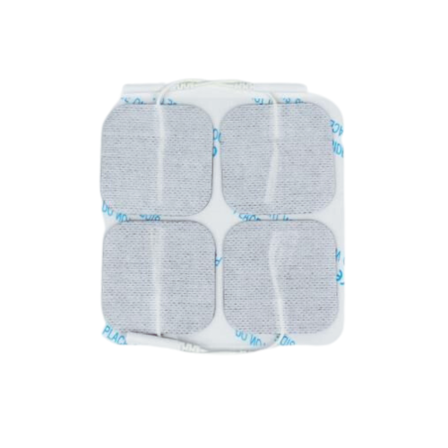 Electrodos Autoadhesivos 5x5 con cable.  (4 uds)