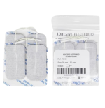 Electrodos Autoadhesivos 5x9 con cable.  (4 uds). Entrega 24/48h.