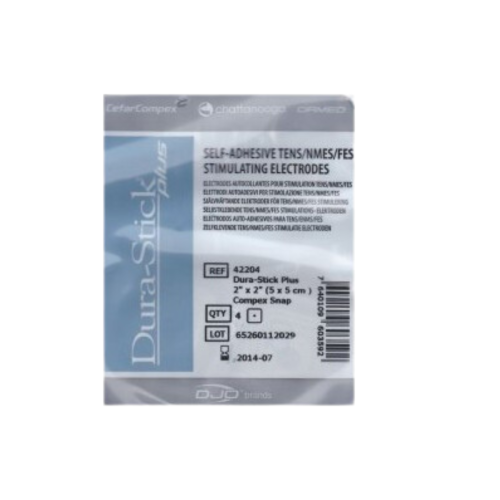 Electrodos Autoadhesivos Dura-Stick Plus Snap Self 5x5cm.  (4 uds)