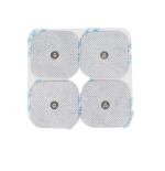 Electrodo adhesivo conexión Snap 5x5 cm. (4 uds)