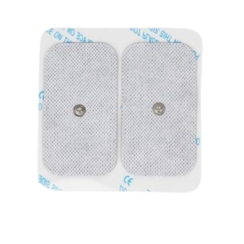 Electrodo adhesivo conexión Snap 5x9 cm. (4 uds)